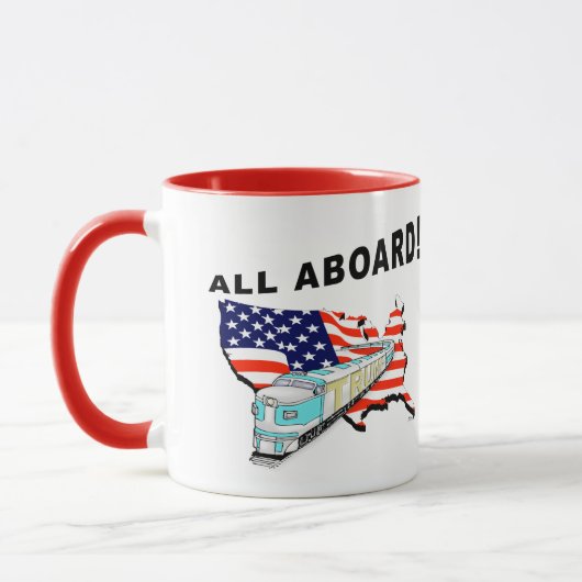 Trumpf-Zug Tasse (Links)