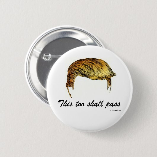 Trumpfhaar Button (Vorne & Hinten)