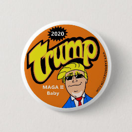 Trumpfkäsehauch-Artknopf 2020 Button