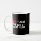 Trumpflation - Lustig Liberal und Progressiv  Kaffeetasse (Links)
