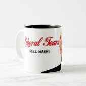 Trumpfliberalrisse Zweifarbige Tasse (Vorderseite Links)