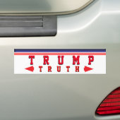Trumpfwahrheit Autoaufkleber (Auf Auto)