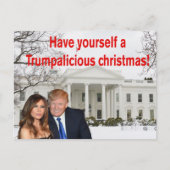 Trumphafte Weihnachten aus Donald und Melania (Vorderseite)