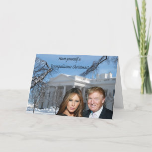 Trumphafte Weihnachten aus Donald und Melania