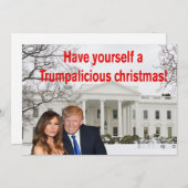 Trumphafte Weihnachten aus Donald und Melania (Vorne/Hinten)
