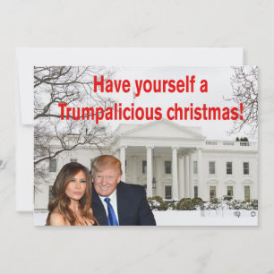 Trumphafte Weihnachten aus Donald und Melania