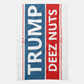 Trumpin Deez Nüsse! Geschirrtuch (Vertikal)