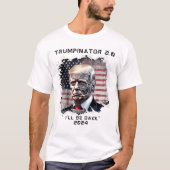 Trumpinator 2.0 T-Shirt (Vorderseite)