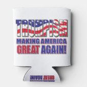 Trumpismus Dosenkühler (Rückseite)