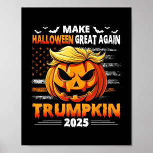 Trumpkin 2025 USA Halloween wieder großartig Poster