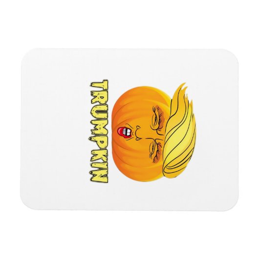 Trumpkin - Beängstigend guter Kürbis Magnet (Horizontal)