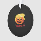 Trumpkin Beängstigendes Halloween-Geschenk Classic Ornament (Vorderseite)