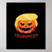 Trumpkin Beängstigendes Halloween-Geschenk Classic Poster (Vorne)