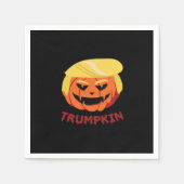 Trumpkin Beängstigendes Halloween-Geschenk Classic Serviette (Vorderseite)