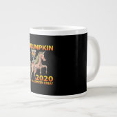 Trumpkin Behielt Halloween Great Pumpkin Jumbo-Tasse (Vorderseite Rechts)