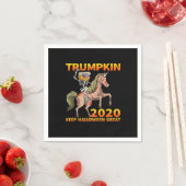 Trumpkin Behielt Halloween Great Pumpkin Serviette (Beispiel)