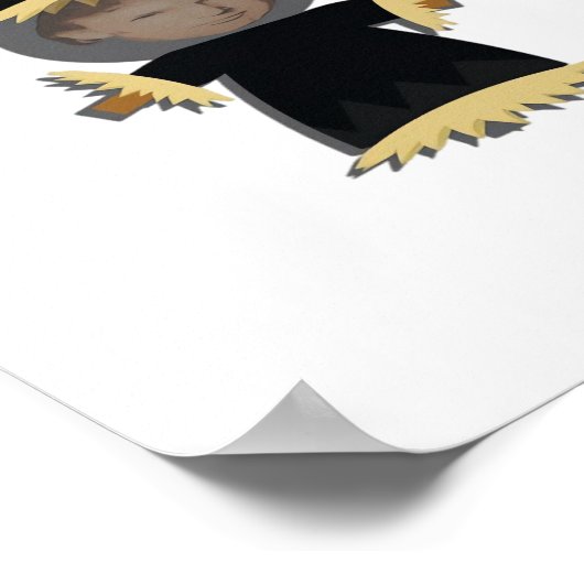 Trumpkin - Bestes Halloween-Kostüm Poster (Ecke)