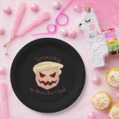Trumpkin Boo Sheet Halloween Funny Classic Pappteller (Party)