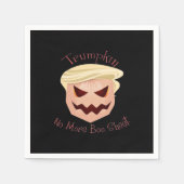 Trumpkin Boo Sheet Halloween Funny Classic Serviette (Vorderseite)