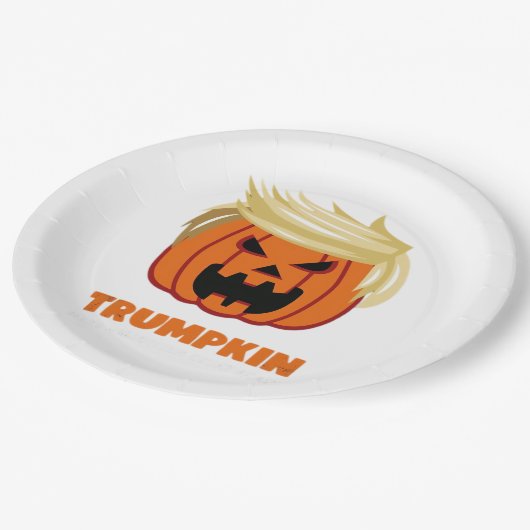 Trumpkin Classic Design Pappteller (Schrägansicht)