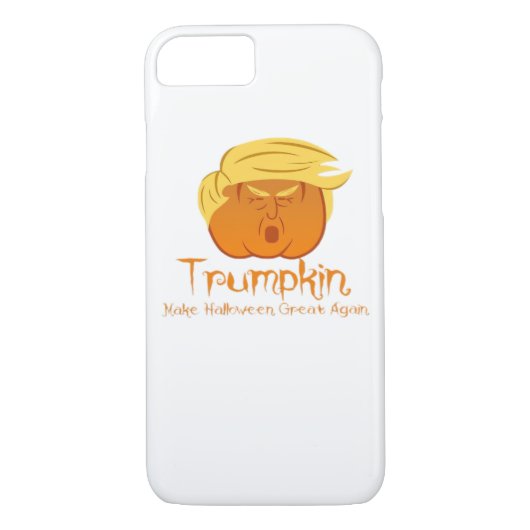 Trumpkin Classic & Funny Design zu Halloween Case-Mate iPhone Hülle (Rückseite)