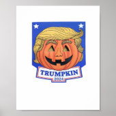Trumpkin Classic - Funny Halloween Zitat Poster (Vorne)