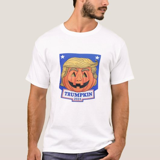 Trumpkin Classic - Funny Halloween Zitat T-Shirt (Vorderseite)