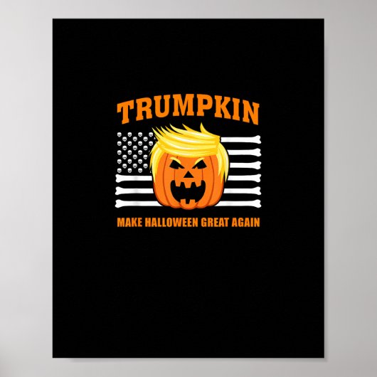 Trumpkin Classic Halloween - Make Halloween Great Poster (Vorne)