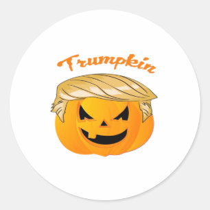 Trumpkin Classic - Politische Parodie Runder Aufkleber
