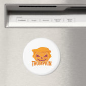 Trumpkin Classic - Pumpkin President Style Magnet (In Situ (Geschirrspüler))