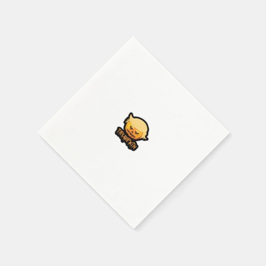 Trumpkin Classic - Retro Costume Slogan Serviette (Ecke)