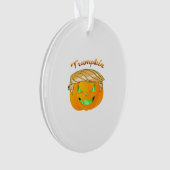 Trumpkin Classic - Sloth in einem MAGA-Hut Ornament (Vorderseite)