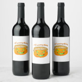 Trumpkin Classic - Sloth in einem MAGA-Hut Weinetikett (Flaschen)