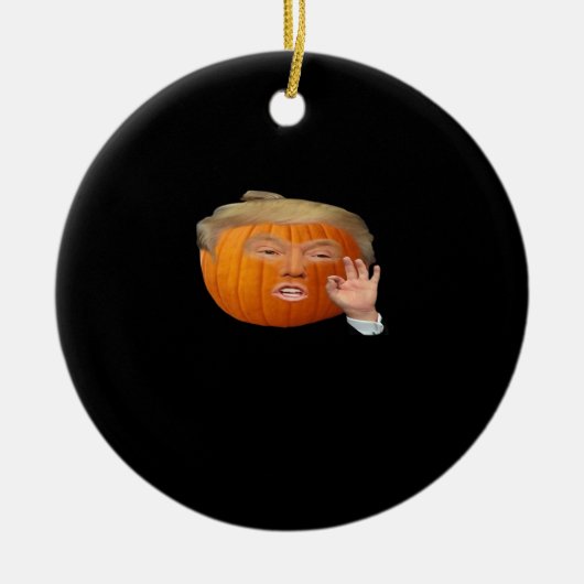 Trumpkin Design Basic & Classic Keramik Ornament (Vorne)