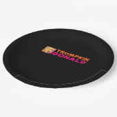 Trumpkin Donald Classic Pappteller (Schrägansicht)