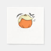 Trumpkin, Donald Halloween Serviette (Vorderseite)
