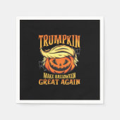 Trumpkin - Donald macht Halloween erneut großartig Serviette (Vorderseite)
