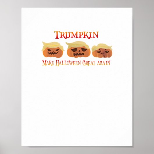 Trumpkin Funny Design Poster (Vorne)
