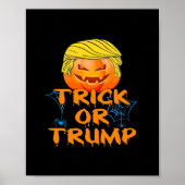 Trumpkin Funny Design zu Halloween Poster (Vorne)