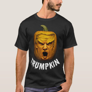 Trumpkin Funny Donald Trump Pumpkin Halloween T-Shirt