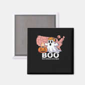 Trumpkin Funny Halloween Boo - Pumpkin Trumpkin Magnet (Vorderseite/Rückseite)
