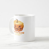 Trumpkin Funny Halloween Pumpkin - Klassisches Kos Kaffeetasse (Vorderseite Links)