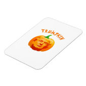 Trumpkin Funny Halloween - Spooky Parody Edition Magnet (Linke Seite)