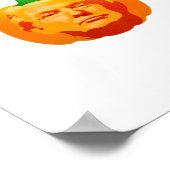 Trumpkin Funny Halloween - Spooky Parody Edition Poster (Ecke)