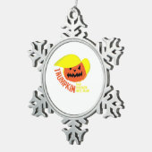 Trumpkin - Funny Mash Schneeflocken Zinn-Ornament (Rechts)