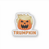 Trumpkin - Funny Parody Slogan Aufkleber (Vorderseite)