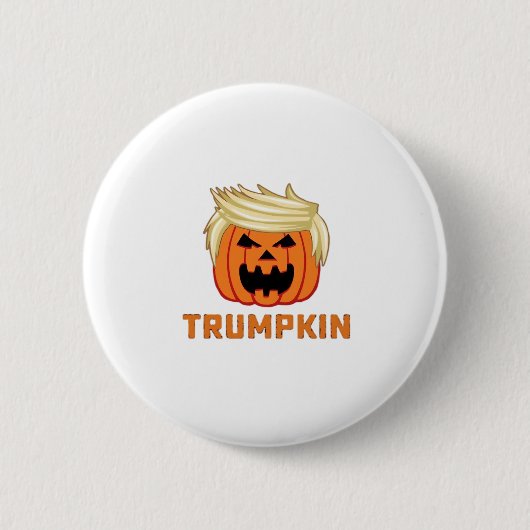 Trumpkin - Funny Parody Slogan Button (Vorderseite)