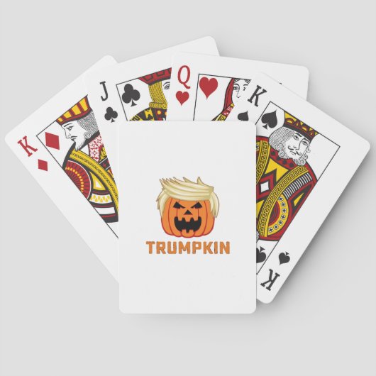 Trumpkin - Funny Parody Slogan Spielkarten (Rückseite)