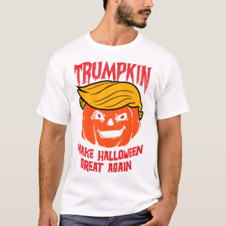 Trumpkin - Funny Trump Halloween Pumpkin Design T-Shirt
