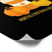 Trumpkin Gewürz-Erntedank macht alles grün Poster (Ecke)